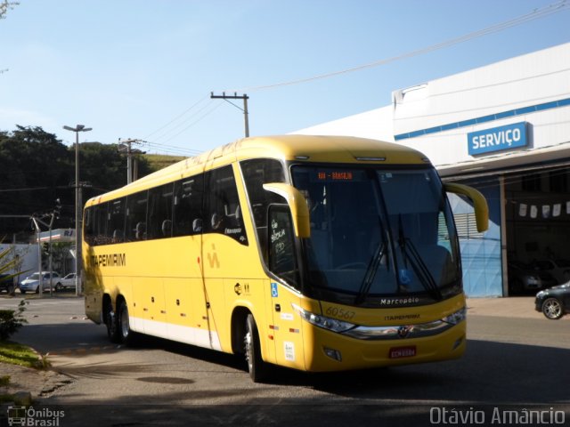 Viação Itapemirim 60567 na cidade de Três Rios, Rio de Janeiro, Brasil, por Otávio Amâncio. Número da foto: #2611640.