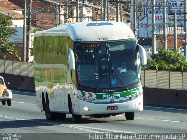 Cia. São Geraldo de Viação 21525 na cidade de Guaratinguetá, São Paulo, Brasil, por Fabio Alcantara. Número da foto: #2614113.