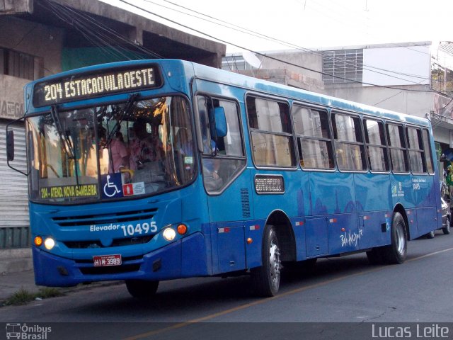 Salvadora Transportes > Transluciana 10495 na cidade de Belo Horizonte, Minas Gerais, Brasil, por Lucas Leite. Número da foto: #2614964.