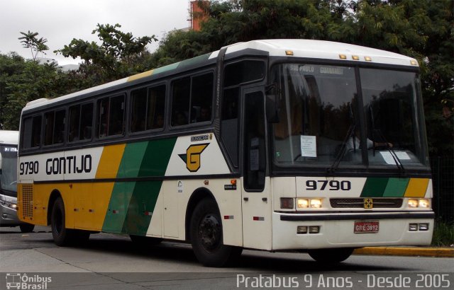 Empresa Gontijo de Transportes 9790 na cidade de São Paulo, São Paulo, Brasil, por Cristiano Soares da Silva. ID da foto: 2613775.