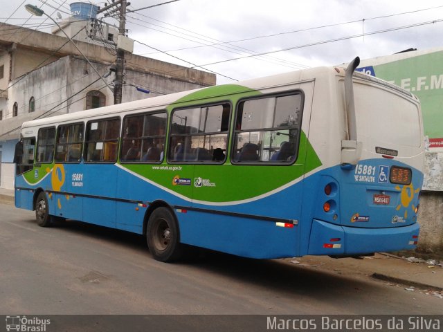 Viação Satélite 15881 na cidade de Cariacica, Espírito Santo, Brasil, por Marcos Barcelos da Silva. Número da foto: #2613819.
