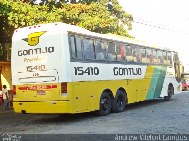 Empresa Gontijo de Transportes 15410 na cidade de Pirapora, Minas Gerais, Brasil, por Andrew Campos. ID da foto: 2615415.