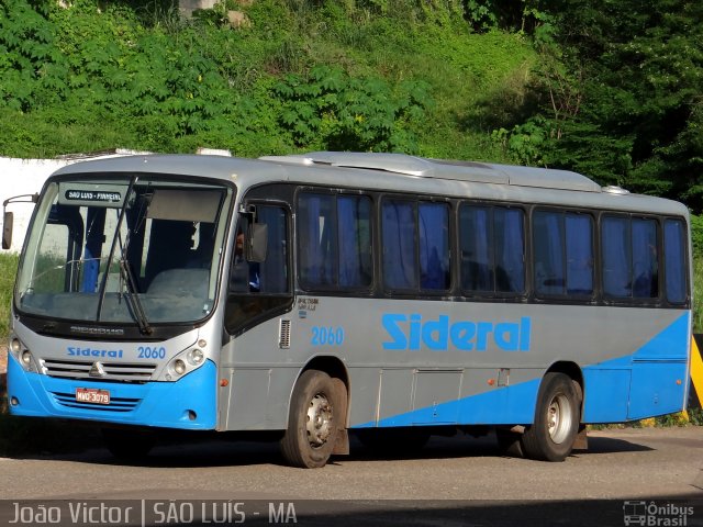 Sideral Transportes e Turismo 2060 na cidade de São Luís, Maranhão, Brasil, por João Victor. ID da foto: 2614271.