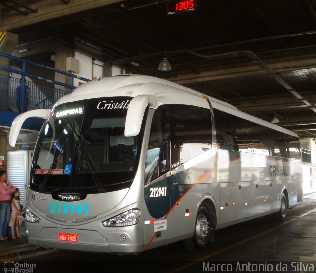 Expresso Cristália 212141 na cidade de São Bernardo do Campo, São Paulo, Brasil, por Marco Antonio da Silva. Número da foto: #2615308.