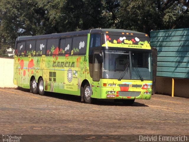 Viação Garcia 6024 na cidade de Londrina, Paraná, Brasil, por Deivid Emmerich. ID da foto: 2615899.