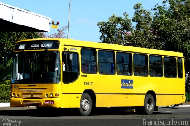 AVOA - Auto Viação Ourinhos Assis 12017 na cidade de Assis, São Paulo, Brasil, por Francisco Ivano. Número da foto: #2615572.