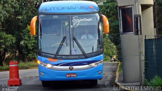 Litorânea Transportes Coletivos 5362 na cidade de São Paulo, São Paulo, Brasil, por Guilherme Estevan. Número da foto: #2617013.