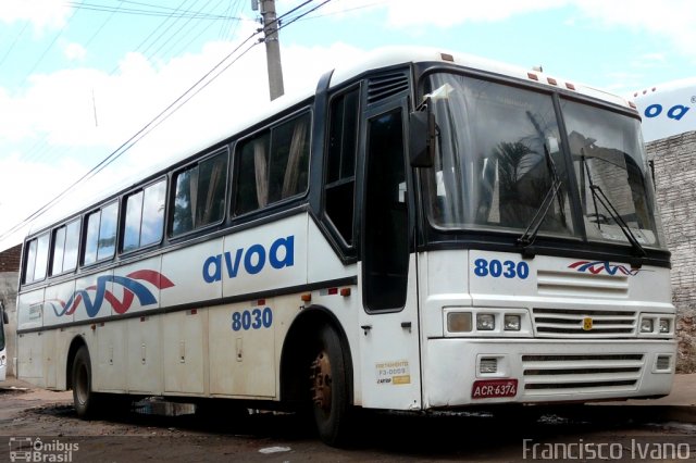 AVOA - Auto Viação Ourinhos Assis 8030 na cidade de Ourinhos, São Paulo, Brasil, por Francisco Ivano. Número da foto: #2615564.