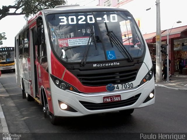 Transcooper > Norte Buss 4 7030 na cidade de São Paulo, São Paulo, Brasil, por Paulo Henrique. Número da foto: #2616268.