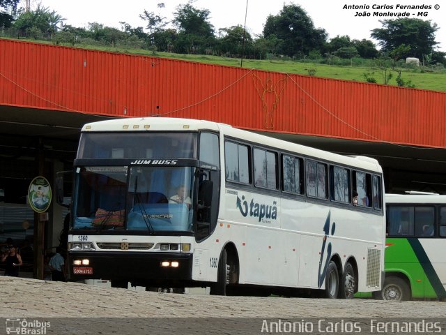 Itapuã Turismo 1360 na cidade de João Monlevade, Minas Gerais, Brasil, por Antonio Carlos Fernandes. Número da foto: #2616744.