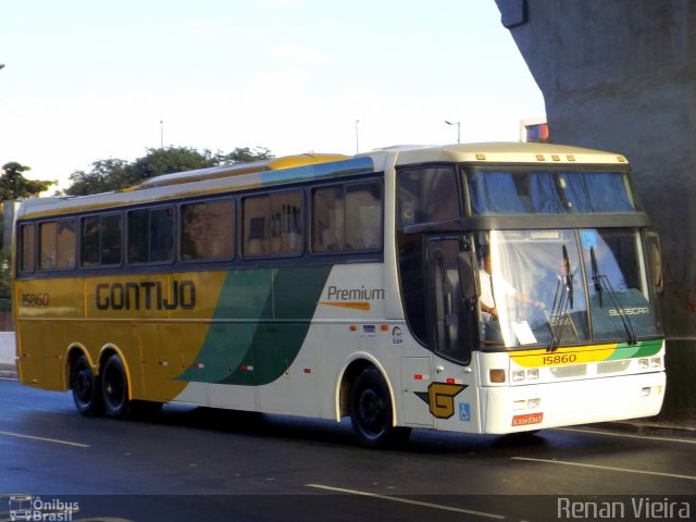 Empresa Gontijo de Transportes 15860 na cidade de Belo Horizonte, Minas Gerais, Brasil, por Renan Vieira. ID da foto: 2568869.