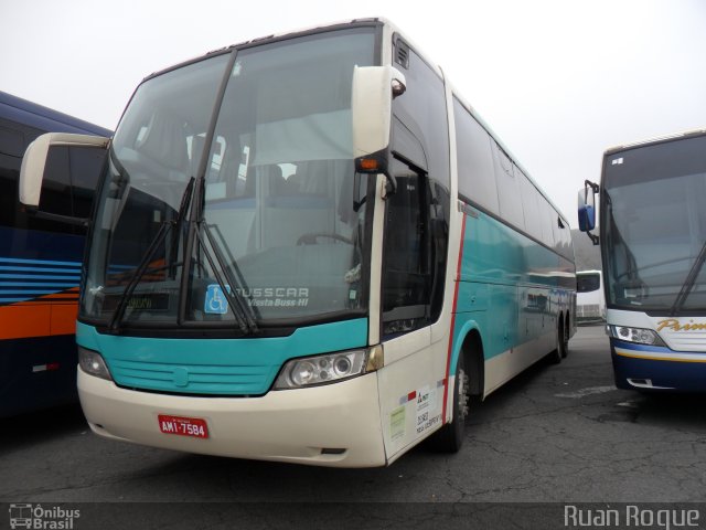 Ônibus Particulares AMI7584 na cidade de Aparecida, São Paulo, Brasil, por Ruan Roque. ID da foto: 2568141.