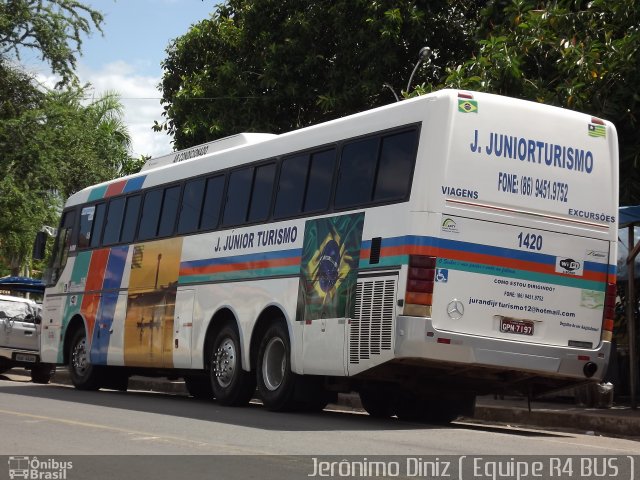 Juratur - Jurandi Turismo 1420 na cidade de Buriti dos Lopes, Piauí, Brasil, por Jerônimo Diniz. Número da foto: #2568330.