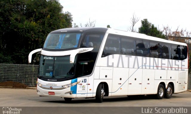 Auto Viação Catarinense 3375 na cidade de Curitiba, Paraná, Brasil, por Luiz Scarabotto . Número da foto: #2568663.