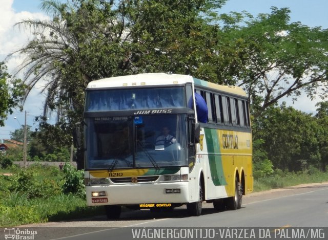 Empresa Gontijo de Transportes 11210 na cidade de Várzea da Palma, Minas Gerais, Brasil, por Wagner Gontijo Várzea da Palma-mg. ID da foto: 2568558.