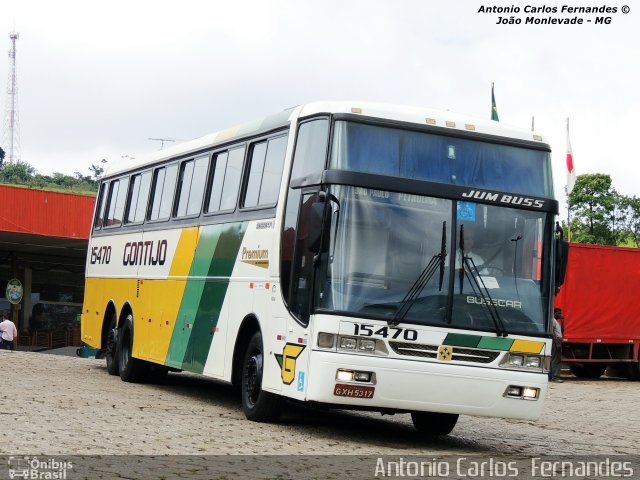 Empresa Gontijo de Transportes 15470 na cidade de João Monlevade, Minas Gerais, Brasil, por Antonio Carlos Fernandes. ID da foto: 2568195.