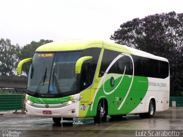 Expresso Princesa dos Campos 6156 na cidade de Curitiba, Paraná, Brasil, por Luiz Scarabotto . ID da foto: 2618735.