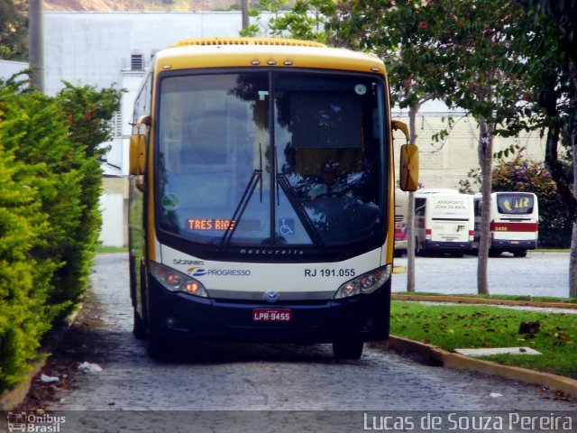 Viação Progresso RJ 191.055 na cidade de Juiz de Fora, Minas Gerais, Brasil, por Lucas de Souza Pereira. ID da foto: 2618145.