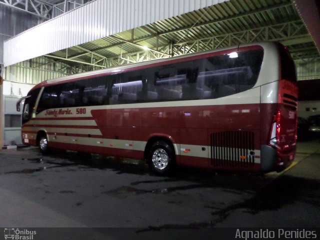 Santa Maria Fretamento e Turismo > Transportes Santa Maria(SP) 580 na cidade de São Bernardo do Campo, São Paulo, Brasil, por Agnaldo Penides. Número da foto: #2617579.
