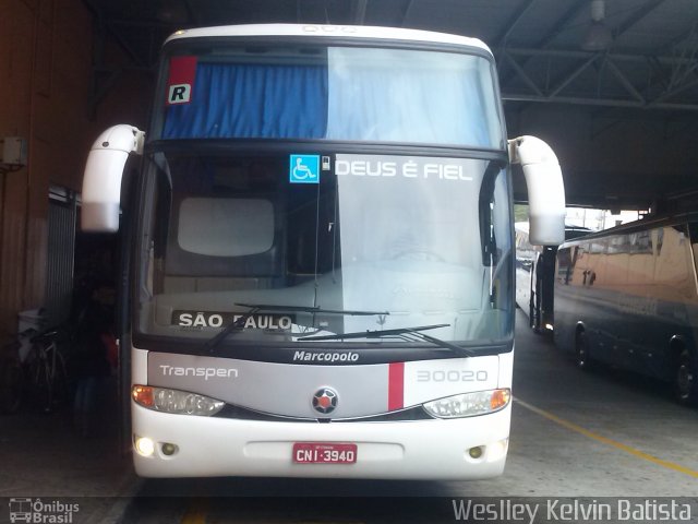Transpen Transporte Coletivo e Encomendas 30020 na cidade de Sorocaba, São Paulo, Brasil, por Weslley Kelvin Batista. Número da foto: #2618372.