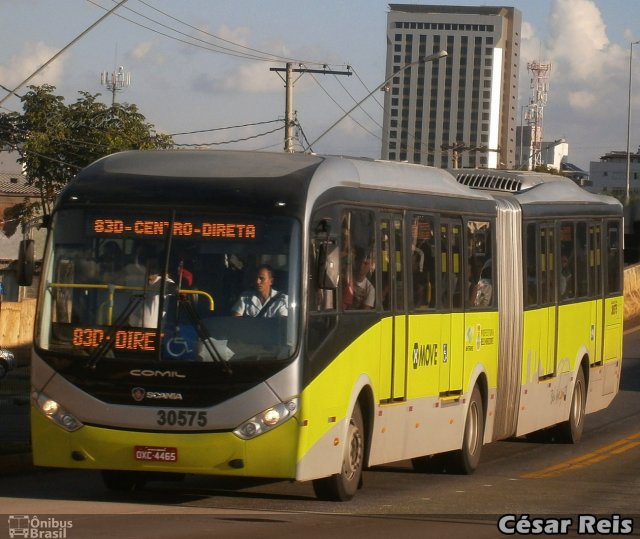 Bettania Ônibus 30575 na cidade de Belo Horizonte, Minas Gerais, Brasil, por César Ônibus. Número da foto: #2569753.