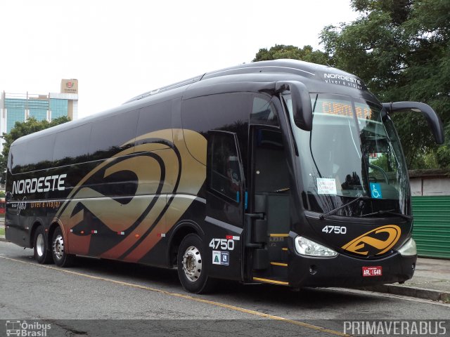 Expresso Nordeste 4750 na cidade de Curitiba, Paraná, Brasil, por Alexandre Rodrigo. Número da foto: #2570927.