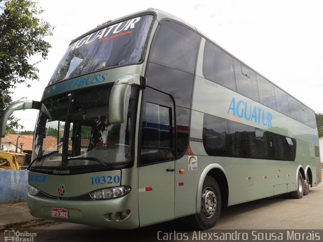 Aguatur Transporte e Turismo 10320 na cidade de Piranhas, Goiás, Brasil, por Carlos Alexsandro Sousa Morais. Número da foto: #2569720.