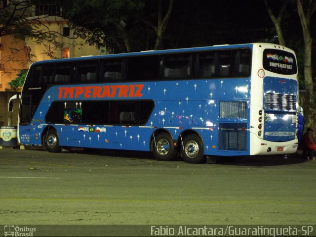 Imperatriz Turismo 1607 na cidade de Aparecida, São Paulo, Brasil, por Fabio Alcantara. ID da foto: 2569746.