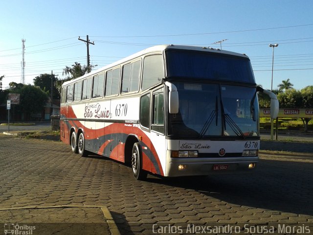 Expresso São Luiz 6370 na cidade de Piranhas, Goiás, Brasil, por Carlos Alexsandro Sousa Morais. Número da foto: #2570793.