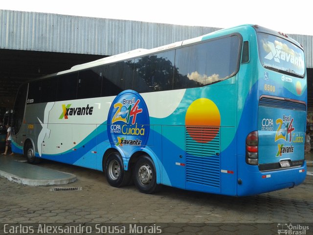 Viação Xavante 6500 na cidade de Iporá, Goiás, Brasil, por Carlos Alexsandro Sousa Morais. Número da foto: #2569714.