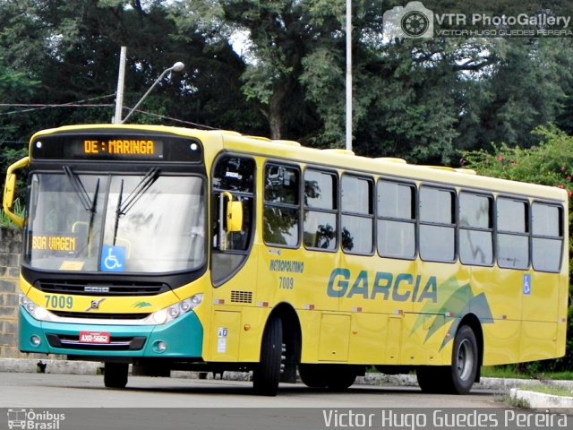 Viação Garcia 7009 na cidade de Maringá, Paraná, Brasil, por Victor Hugo Guedes Pereira. Número da foto: #2570524.