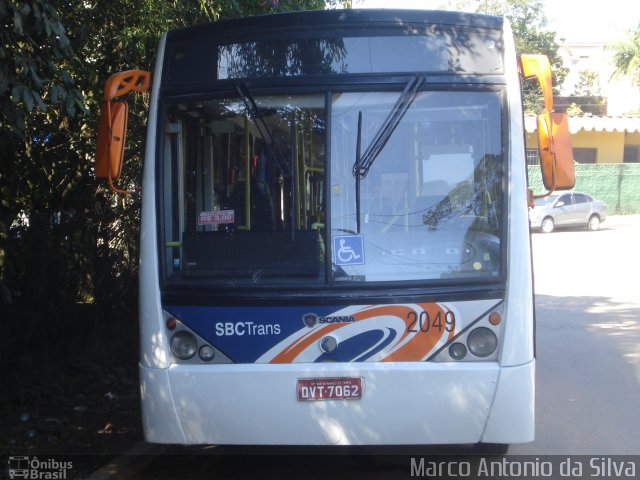 SBC Trans 2049 na cidade de São Bernardo do Campo, São Paulo, Brasil, por Marco Antonio da Silva. ID da foto: 2570902.