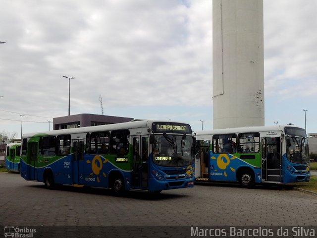 Nova Transporte 27220 na cidade de Cariacica, Espírito Santo, Brasil, por Marcos Barcelos da Silva. ID da foto: 2571738.