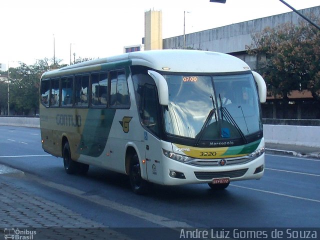 Empresa Gontijo de Transportes 3220 na cidade de Belo Horizonte, Minas Gerais, Brasil, por André Luiz Gomes de Souza. ID da foto: 2572738.