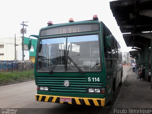 Via Sul Transportes Urbanos 5 114 na cidade de São Paulo, São Paulo, Brasil, por Paulo Henrique. Número da foto: #2573018.