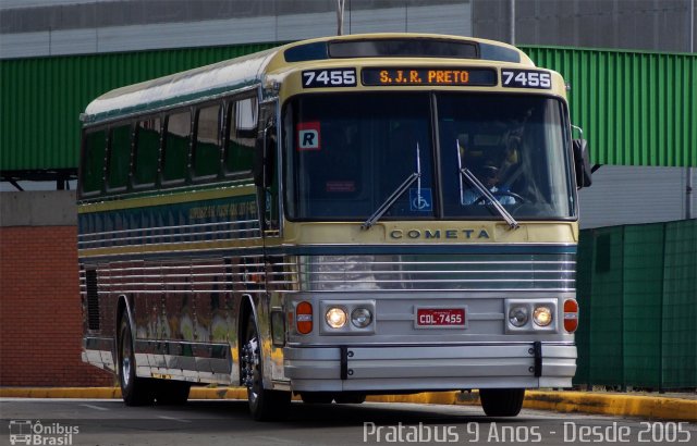 Viação Cometa 7455 na cidade de São Paulo, São Paulo, Brasil, por Cristiano Soares da Silva. Número da foto: #2572280.