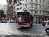 Express Transportes Urbanos Ltda 4 4869 na cidade de São Paulo, São Paulo, Brasil, por Marcos  Soares Santos. Número da foto: #2572987.