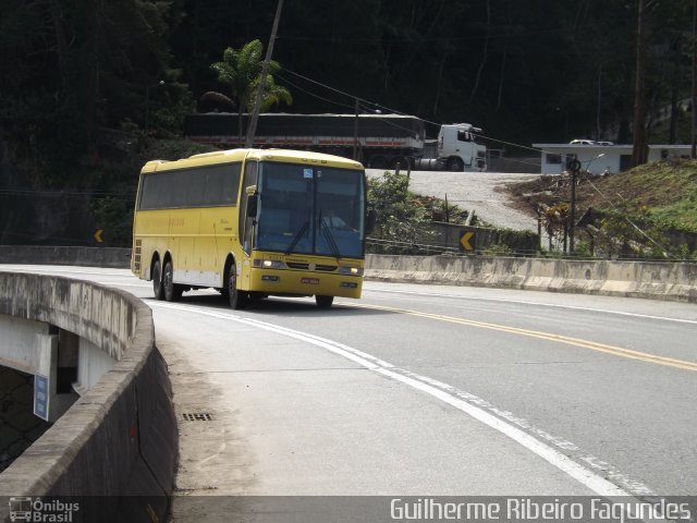 Viação Itapemirim 45331 na cidade de Teresópolis, Rio de Janeiro, Brasil, por Guilherme Ribeiro Fagundes. ID da foto: 2573194.