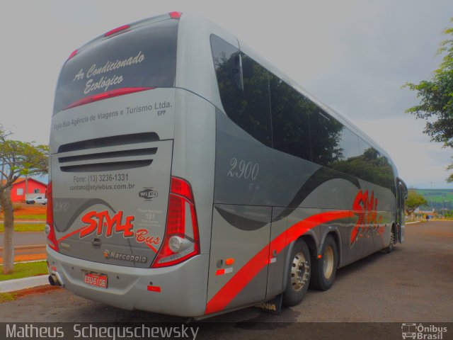 Style Bus 2900 na cidade de Sarutaiá, São Paulo, Brasil, por Matheus  Scheguschewsky. Número da foto: #2574297.