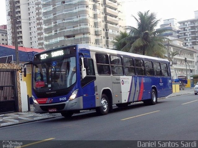 Viação Piracicabana 8426 na cidade de Praia Grande, São Paulo, Brasil, por Daniel Santos Sardi. Número da foto: #2573914.