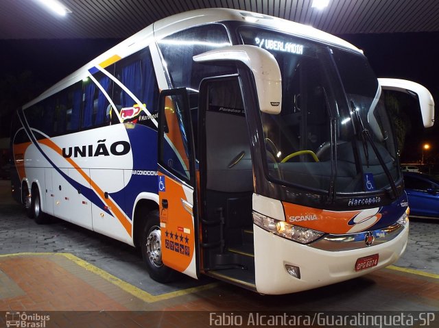 Expresso União 10260 na cidade de Guaratinguetá, São Paulo, Brasil, por Fabio Alcantara. Número da foto: #2575425.
