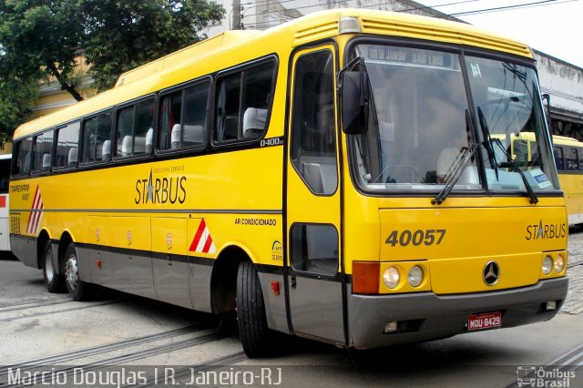 Viação Itapemirim 40057 na cidade de Rio de Janeiro, Rio de Janeiro, Brasil, por Márcio Douglas Ribeiro Venino. ID da foto: 2576761.