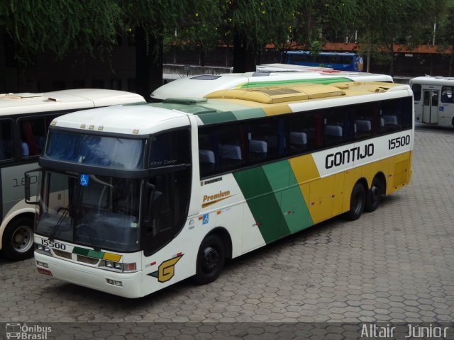 Empresa Gontijo de Transportes 15500 na cidade de Belo Horizonte, Minas Gerais, Brasil, por Altair Júnior. Número da foto: #2576784.