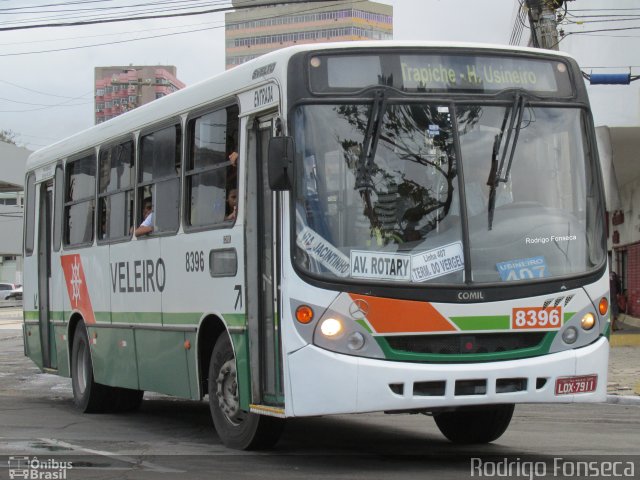 Auto Viação Veleiro 8396 na cidade de Maceió, Alagoas, Brasil, por Rodrigo Fonseca. ID da foto: 2575549.