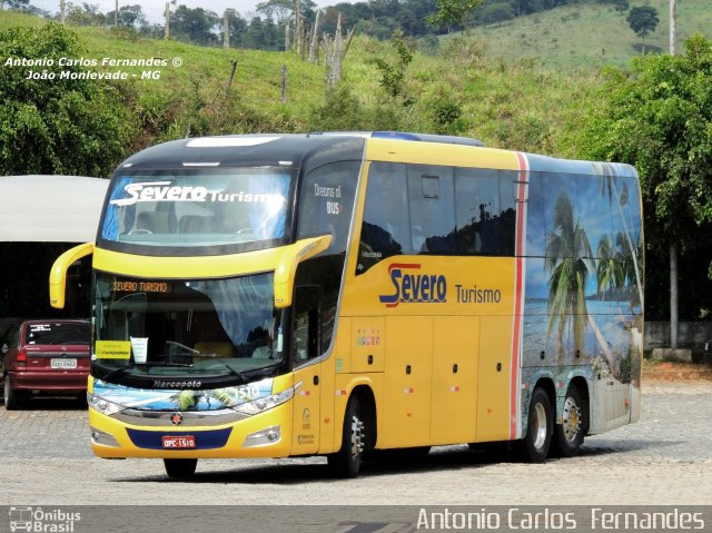 Severo Turismo 1510 na cidade de João Monlevade, Minas Gerais, Brasil, por Antonio Carlos Fernandes. Número da foto: #2578328.
