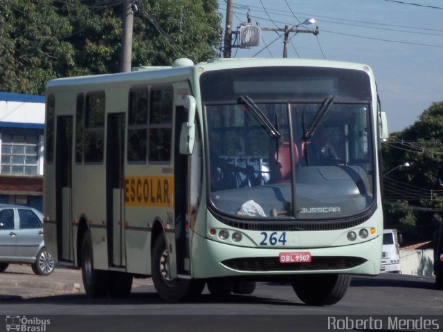 Turismar Transporte e Turismo 264 na cidade de Marília, São Paulo, Brasil, por Roberto Mendes. Número da foto: #2578295.