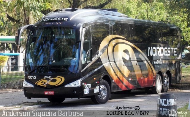 Expresso Nordeste 5010 na cidade de Rio de Janeiro, Rio de Janeiro, Brasil, por Anderson Siqueira Barbosa. Número da foto: #2578183.