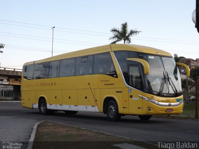 Viação Itapemirim 3001 na cidade de Vitória, Espírito Santo, Brasil, por Tiago Baldan. Número da foto: #2577545.