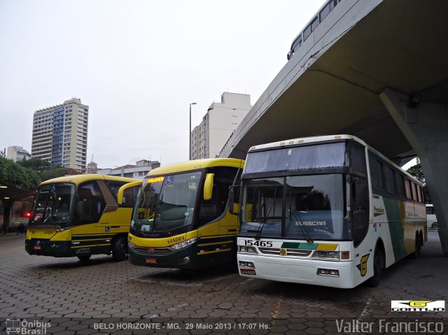 Empresa Gontijo de Transportes 15465 na cidade de Belo Horizonte, Minas Gerais, Brasil, por Valter Francisco. ID da foto: 2577883.