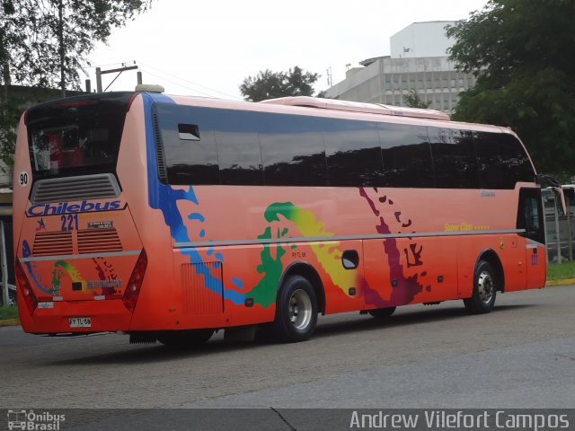 Chilebus Internacional 221 na cidade de São Paulo, São Paulo, Brasil, por Andrew Campos. Número da foto: #2578445.